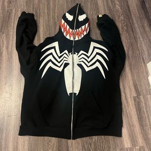 Ass pizza venom hoodie